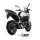 Silencieux homologué Mivv OVAL Carbone (E.006.L3C) Benelli TRK 251