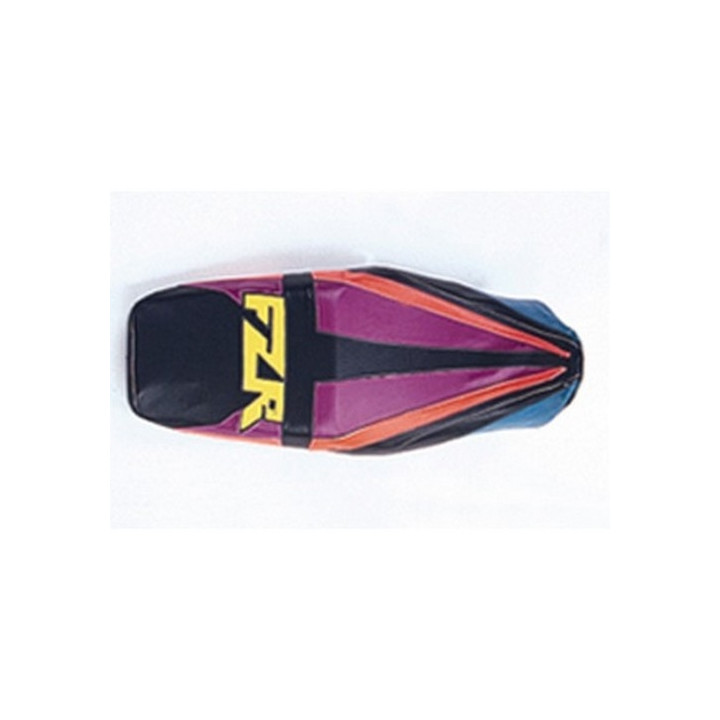 Housse de selle Bagster (2043F) Noir/Fluo/Cassis/Pervenche/Lettres Citron Yamaha FZR1000 94