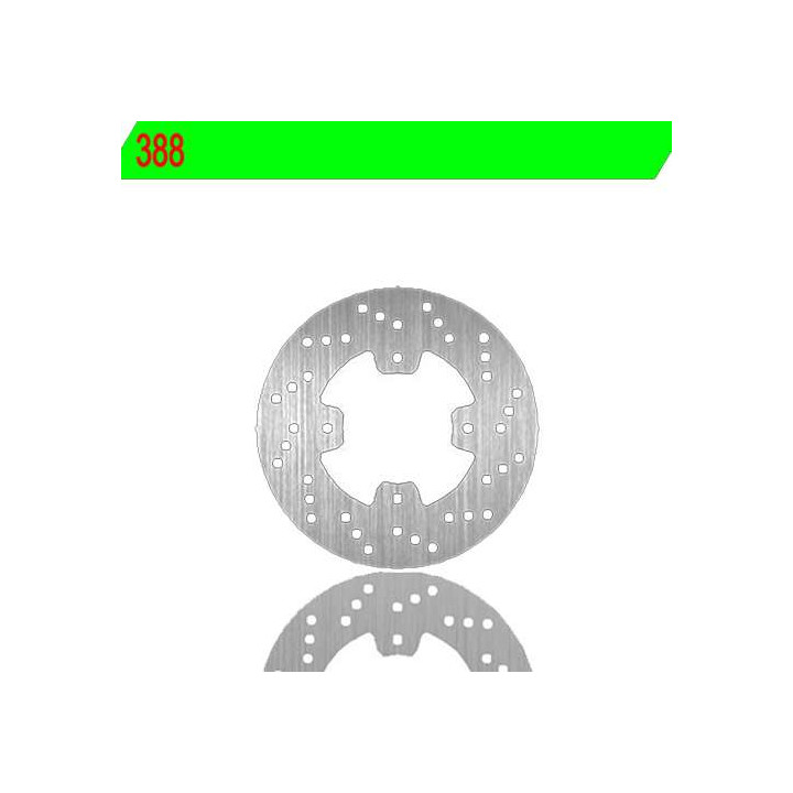 Straight rear brake disc NG 388 TZR50R 97-02