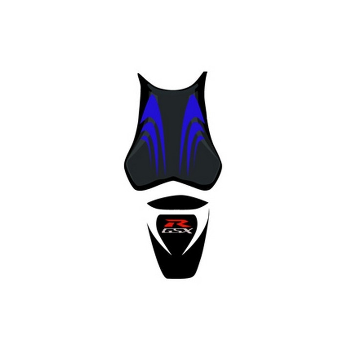 Housse de selle Bagster (2209E) Azur Nacre/Blanc/Noir Suzuki GSX1000R 10-11