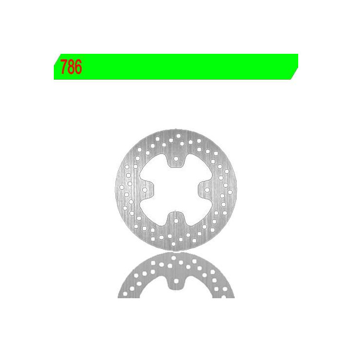 Rear brake disc NG 786 PREDATOR 500 00-03