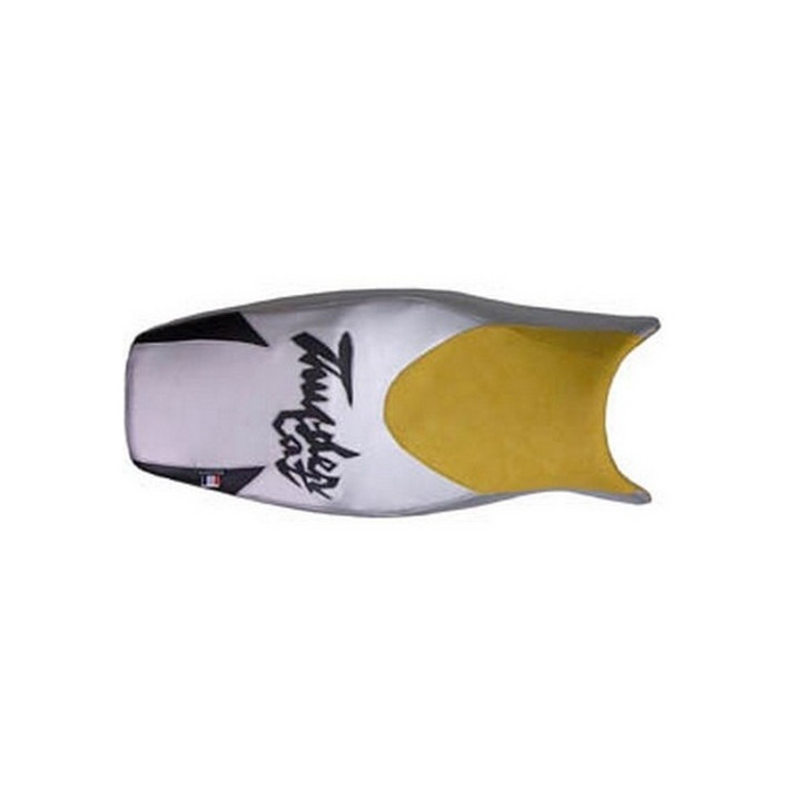 Housse de selle Bagster (2039H) Noir/Argent/Moutarde/Lettres Noires Yamaha YZF600 R 00