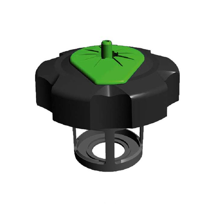 Tuff Jug fuel filler cap black/green Kawasaki KX250F / KX450F 06-13