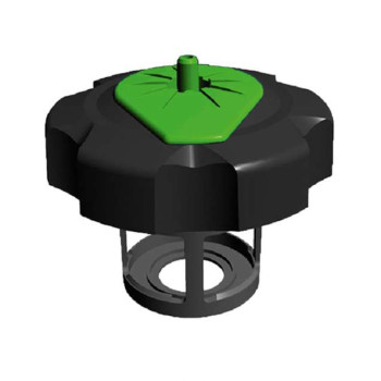 Bouchon de réservoir Tuff Jug noir/vert Kawasaki KX250F / KX450F 06-13