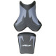 Saddle cover Bagster (2155E) Steel/Black/Carbone Yamaha YZF-R1 05