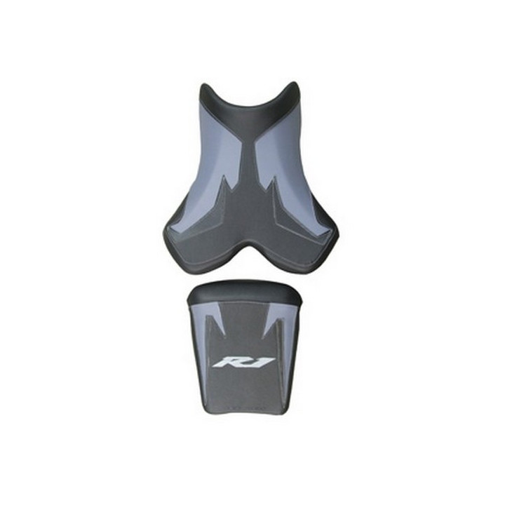 Saddle cover Bagster (2155E) Steel/Black/Carbone Yamaha YZF-R1 05