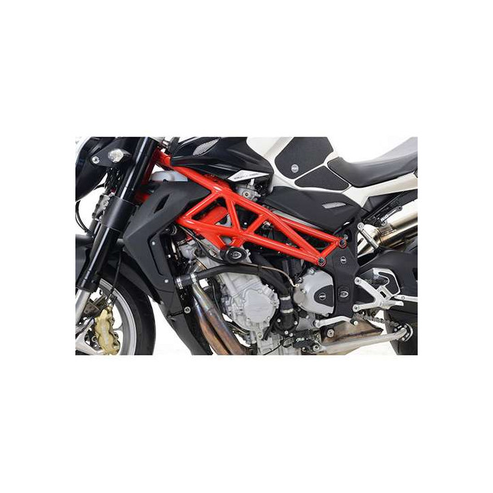 Tampons de protection R&G AERO (CP0403BL) MV Agusta Brutale 1090