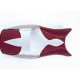 Housse de selle Bagster (2075B) Bordeaux Clair/Argent/Lettres Bordeaux Clair Honda CBR1100 XX 97-98