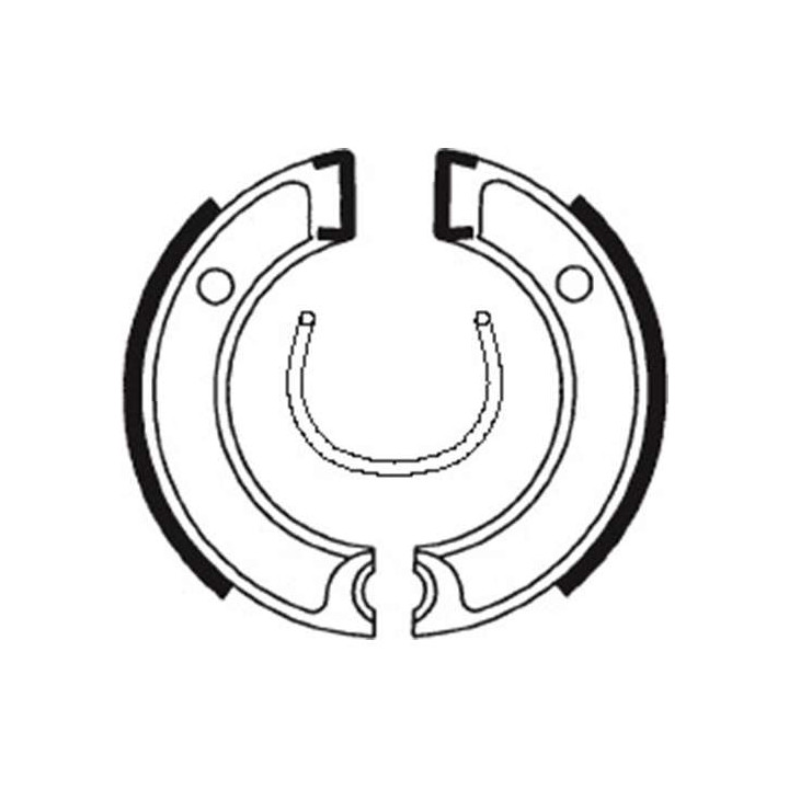 Organic brake jaws Tecnium BA112