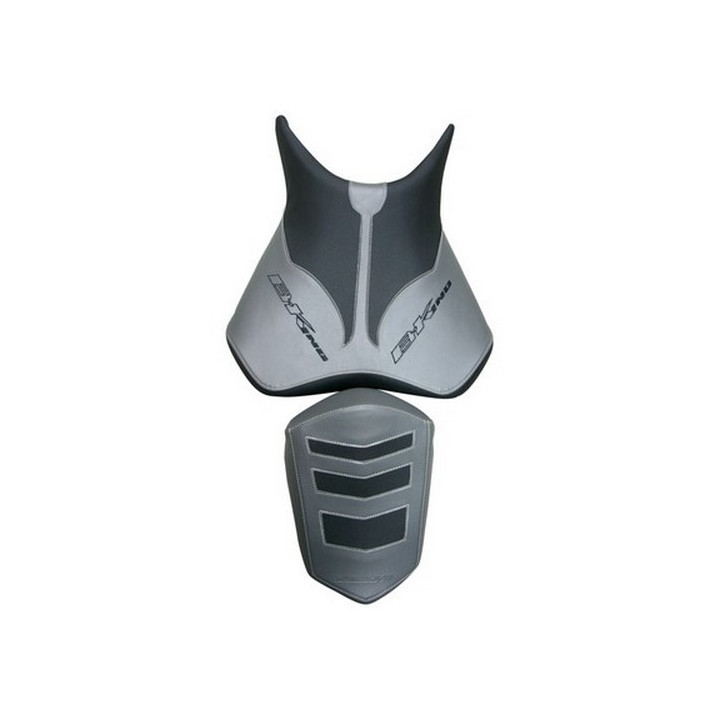 Housse de selle Bagster (2206A) Gris/Noir/Lettres Anthracites/Grises Suzuki B-King 08
