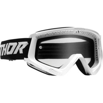 Masque moto cross Thor COMBAT RACER WHITE/BLACK