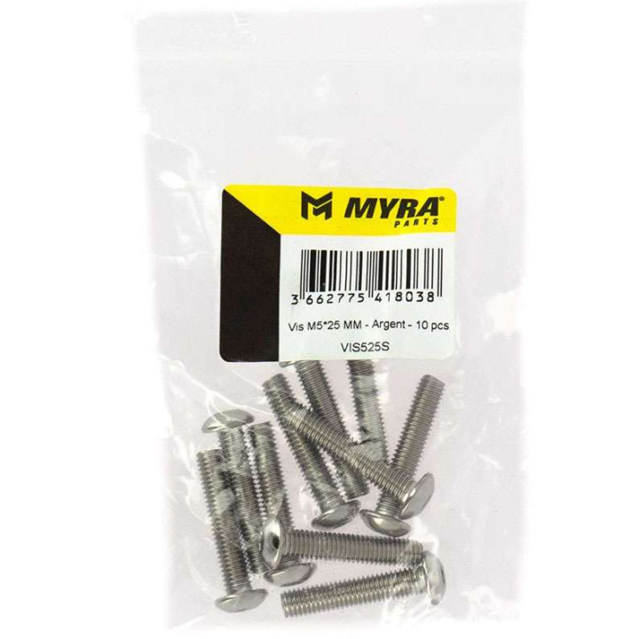 Vis BTR inox (x10) M5x25mm MYRA