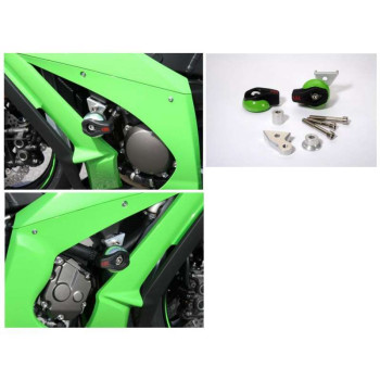 Kit fixation Crash Pad LSL Avec Platine Kawasaki NINJA ZX-10R 11-18