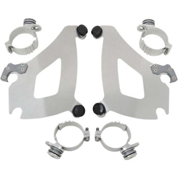 Fixation pare-brise Memphis Shades Bullet Fairing Harley FXSB BREAKOUT