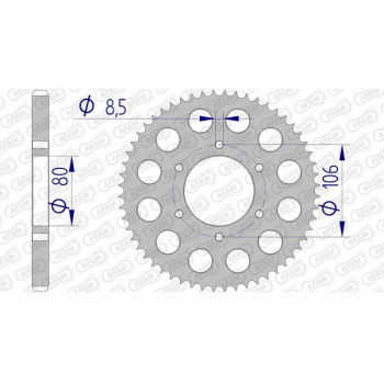 AFAM 56 teeth not 428 type 93110 HM-Honda CRE 50 Baja