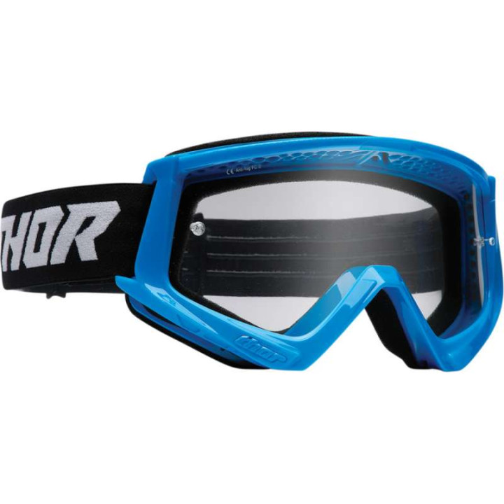 Masque moto cross Thor COMBAT RACER BLUE/BLACK