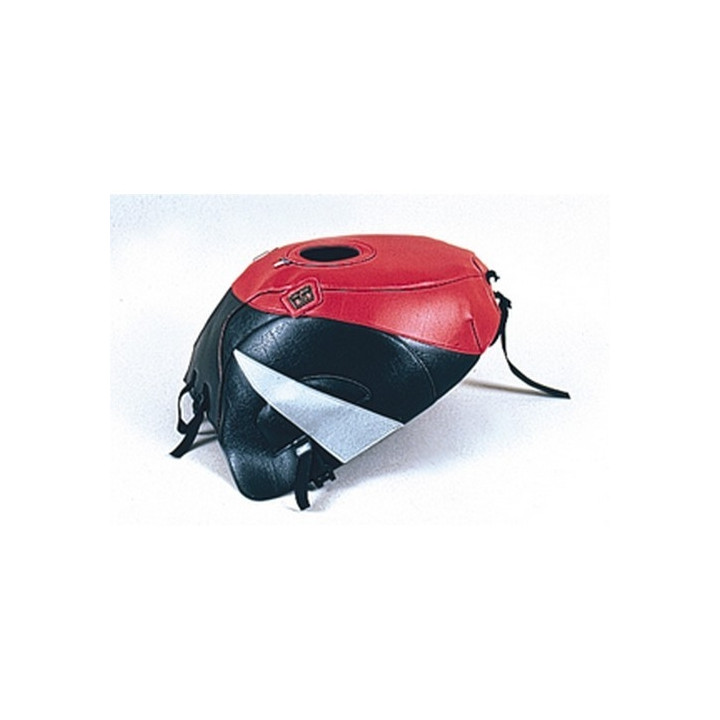 Tapis de réservoir Bagster rouge/noir/pointe grise claire (1316D) Suzuki GSX750 R Tapis de réservoir Bagster rouge/noir/pointe grise claire (1316D) Suzuki GSX750 R