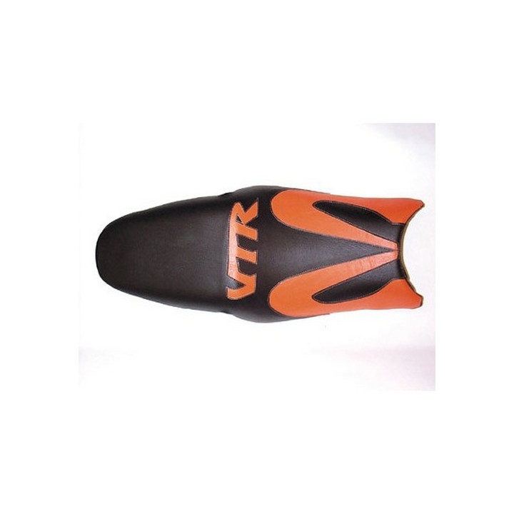 Saddle cover Bagster (2080D) Black/Orange/ Orange Letters Honda VTR1000/1000 F 99