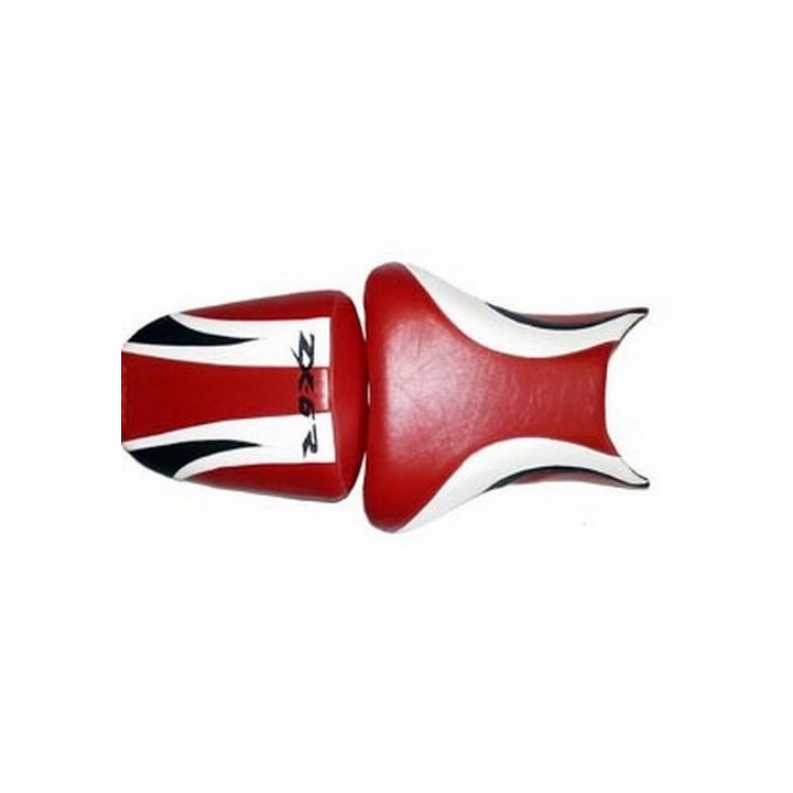 Housse de selle Bagster (2090O) Rouge/Noir/Blanc/Lettres Noires Kawasaki ZX6 R/RR 01-02 Housse de selle Bagster (2090O) Rouge/Noir/Blanc/Lettres Noires Kawasaki ZX6 R/RR 01-02