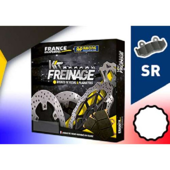 Kit freinage arrière FE disque pétale + plaquettes AP Racing KTM Adventure/Super Adventure