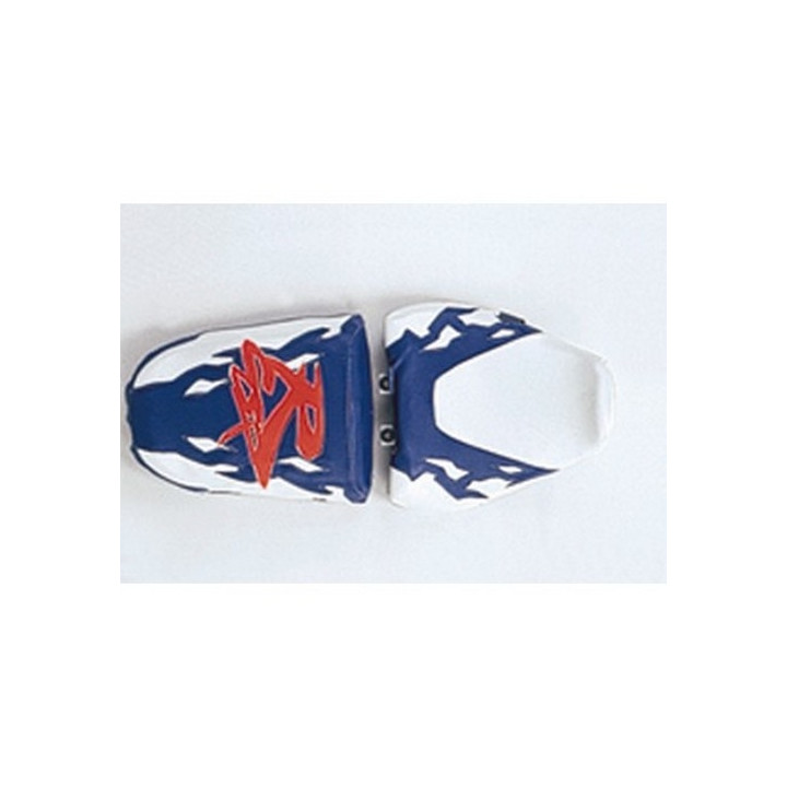 Housse de selle Bagster (2021P) Bleu/Blanc/Lettres Orange Fluo Suzuki GSX750R 94 Housse de selle Bagster (2021P) Bleu/Blanc/Lettres Orange Fluo Suzuki GSX750R 94