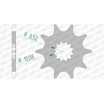 AFAM 11 teeth not 520 type 40300 Beta EVO 125