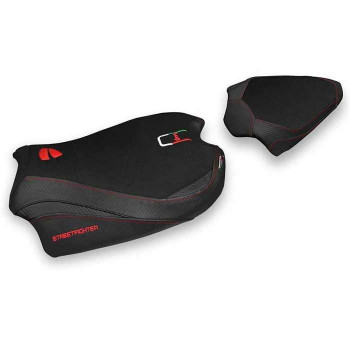 Housse de selle Tappezzeria SUMEN Ducati Streetfighter V4 20- Housse de selle Tappezzeria SUMEN Ducati Streetfighter V4 20-