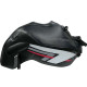 Tapis de réservoir Bagster noir /deco gris acier/rouge (1557F) Honda CBF600 N (non carénée)