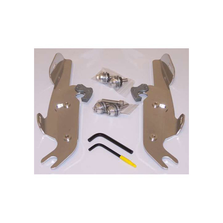 Memphis Shades Fats/Slim Harley FLS windshield mount (with light bar) Memphis Shades Fats/Slim Harley FLS windshield mount (with light bar)