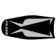 Saddle cover Bagster (2120G) Gris Clair/Black/White Letters Yamaha FAZER 1000 03