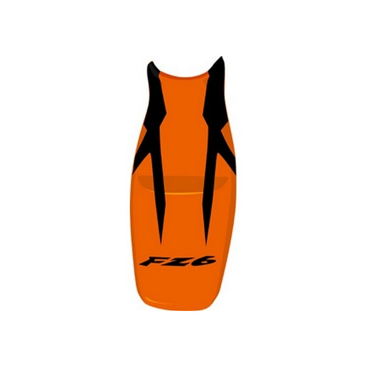 Saddle cover Bagster (2156I) Orange/Black/BlackLetters Yamaha FZ6/FZ6 S2 06