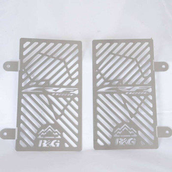 Protection de Radiateur R&G gravé (BRG0018SS) HONDA CRF1100L AFRICA TWIN Protection de Radiateur R&G gravé (BRG0018SS) HONDA CRF1100L AFRICA TWIN