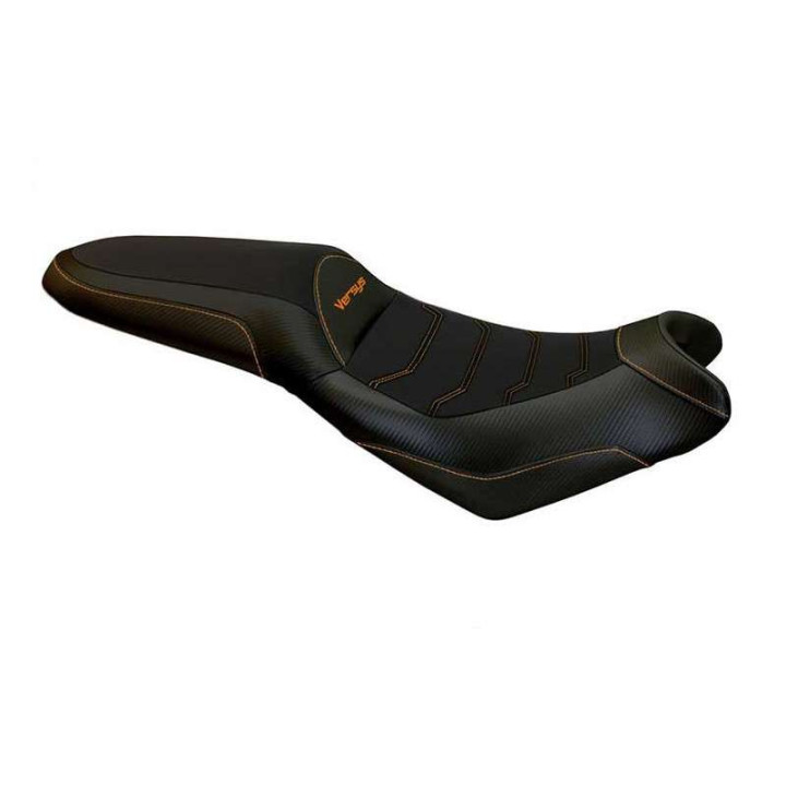 Seat cover Tappezzeria ELBA TOTAL BLACK COMFORT SYSTEM Kawasaki Versys 650 07-