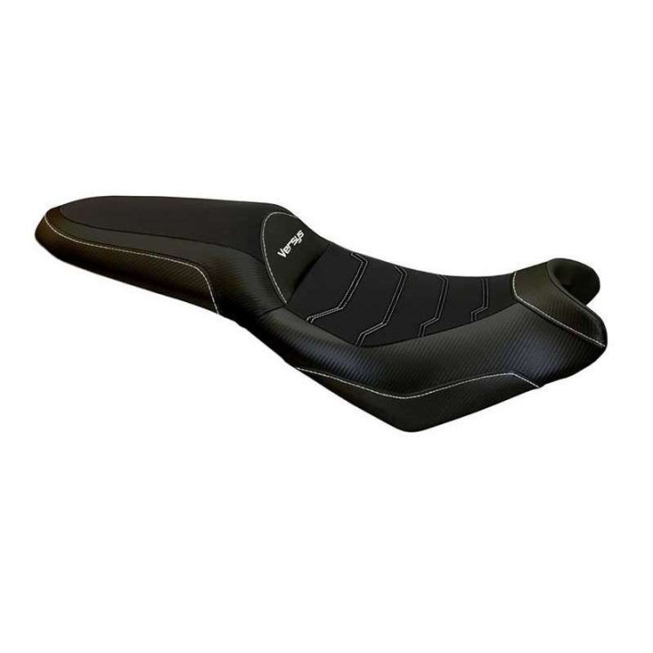 Seat cover Tappezzeria ELBA TOTAL BLACK COMFORT SYSTEM Kawasaki Versys 650 07-