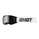 Masque moto cross Shot IRIS 2.0 SOLID BLACK GLOSSY