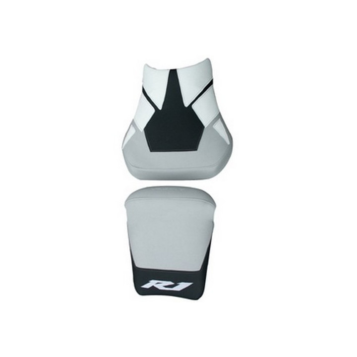 Housse de selle Bagster (2132C) Gris Clair/Blanc/Noir/R1 Blanc Yamaha YZF-R1 02 Housse de selle Bagster (2132C) Gris Clair/Blanc/Noir/R1 Blanc Yamaha YZF-R1 02