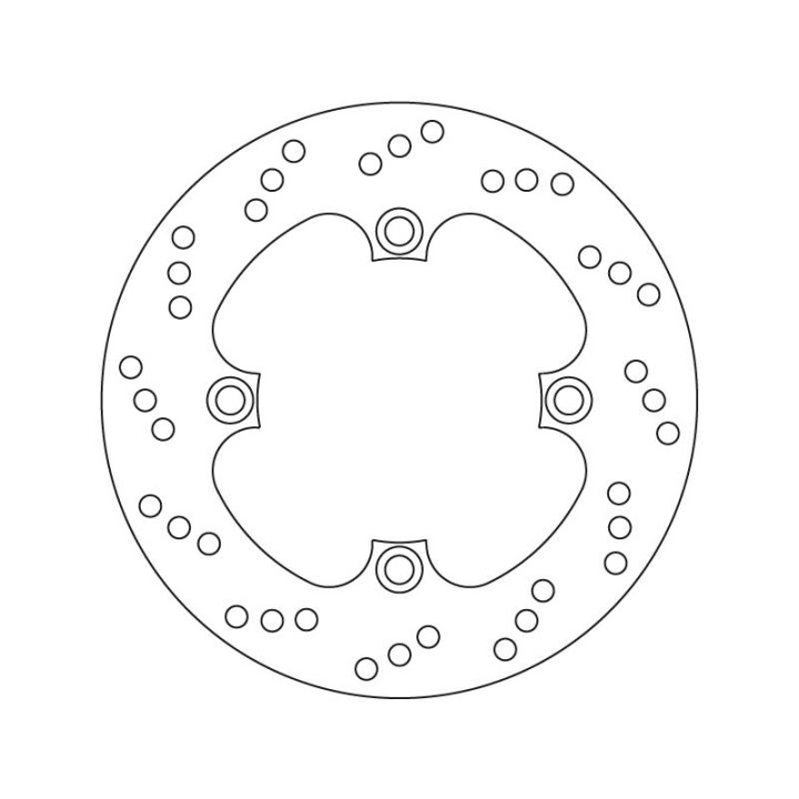 Brake disc Brembo Oro series 68B40749