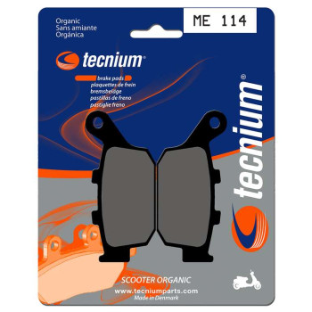 Plaquettes de frein organique Tecnium ME114