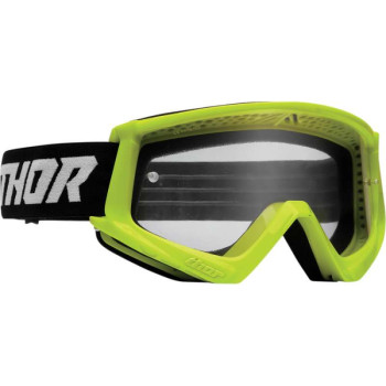 Masque moto cross Thor COMBAT RACER FLO ACID/BLACK
