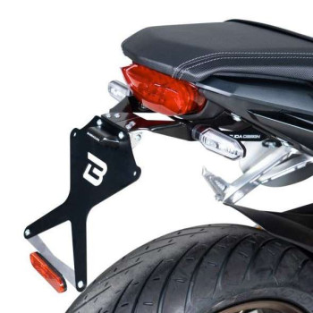 Support de plaque Barracuda Honda CB650R 19-20 (cligno origine) Support de plaque Barracuda Honda CB650R 19-20 (cligno origine)