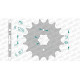 Pignon AFAM 16 dents pas 520 type 21301 Yamaha XT 240