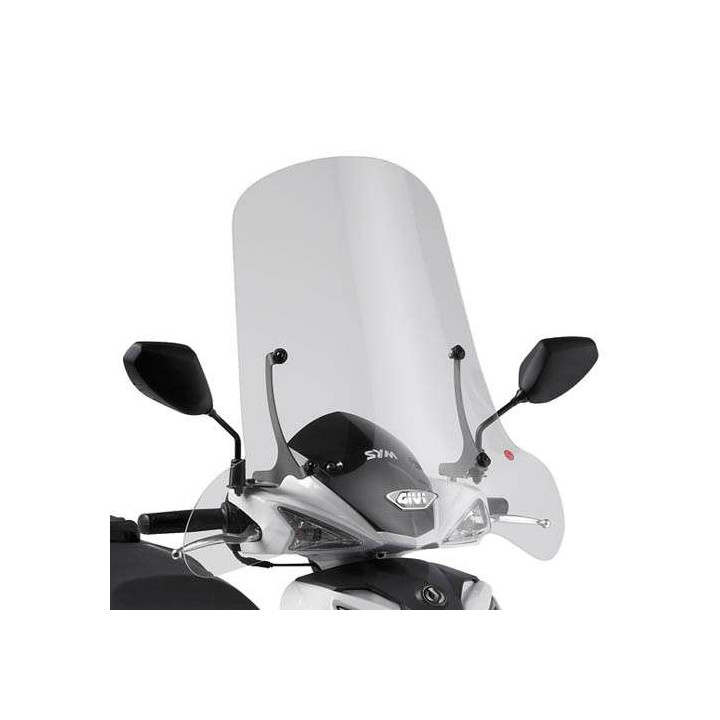 Givi clear windshield (297A+A297A) SYM SYMPHONY 50/125 SR