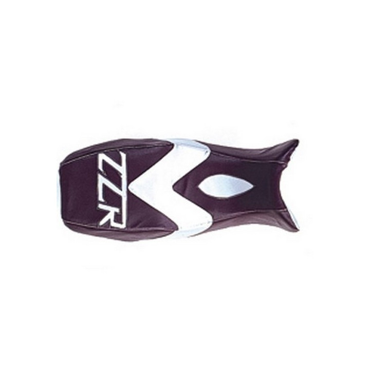 Housse de selle Bagster (2032M) Aubergine/Argent/Lettres Argent Kawasaki ZZR1100 97