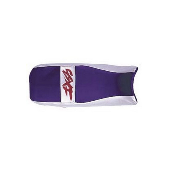 Housse de selle Bagster (2022B) Violet Fonce/Argent/Lettres Rouges Suzuki GSX1100 F 93-94