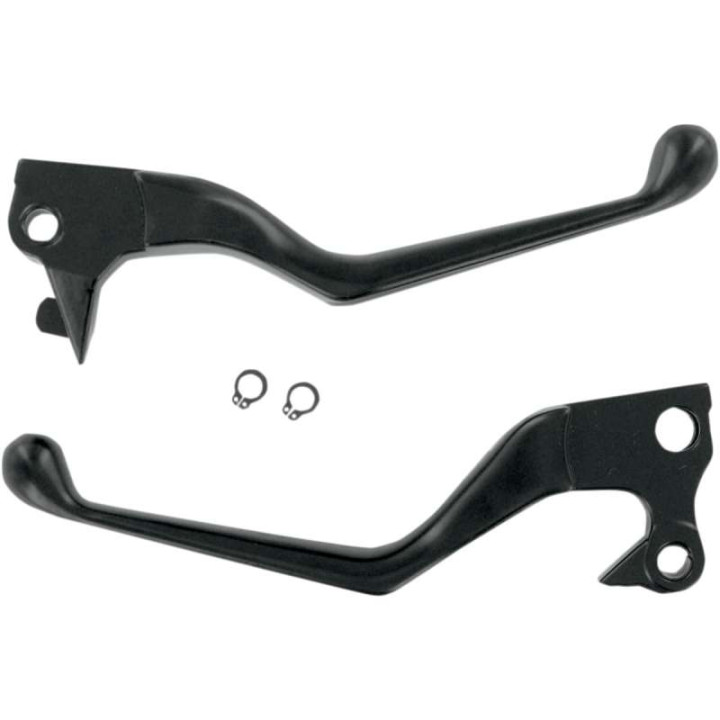 Leviers frein / embrayage noir DRAG SPECIALITIES sportster 04-13