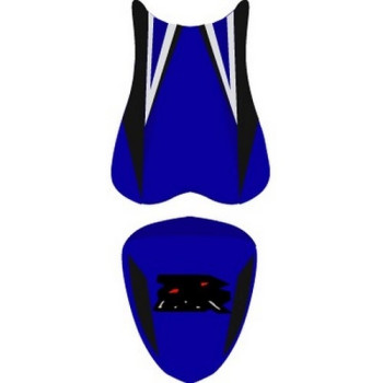 Housse de selle Bagster (2175K) Bleu/Carbone/Noir/Argent/Lettres Rouges et Blanche Suzuki GSX600R 07 Housse de selle Bagster (2175K) Bleu/Carbone/Noir/Argent/Lettres Rouges et Blanche Suzuki GSX600R 07