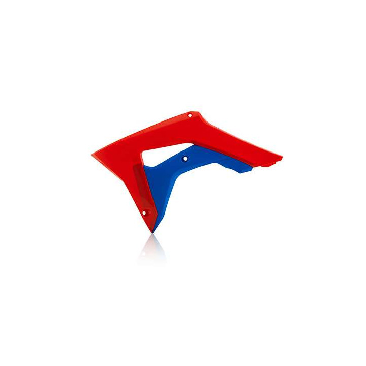 Ouies de radiateur bleu/rouge Acerbis Honda CRF250R (0022381.344)