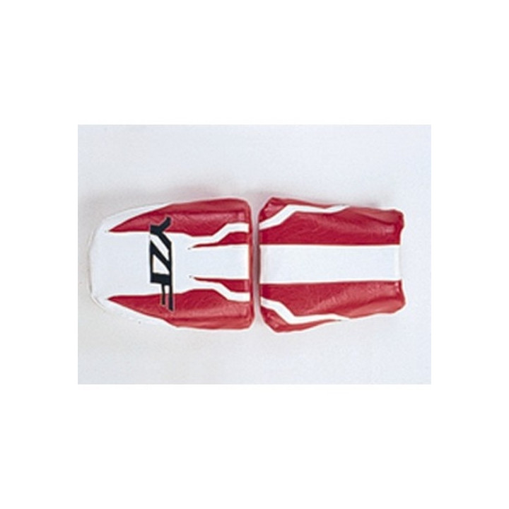 Housse de selle Bagster (2014F) Coquelicot/Blanc/Lettres Noires Yamaha YZF750 94-95