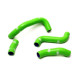 Kit 4 durites de radiateur SAMCO vert Kawasaki ZRX1100/1200R