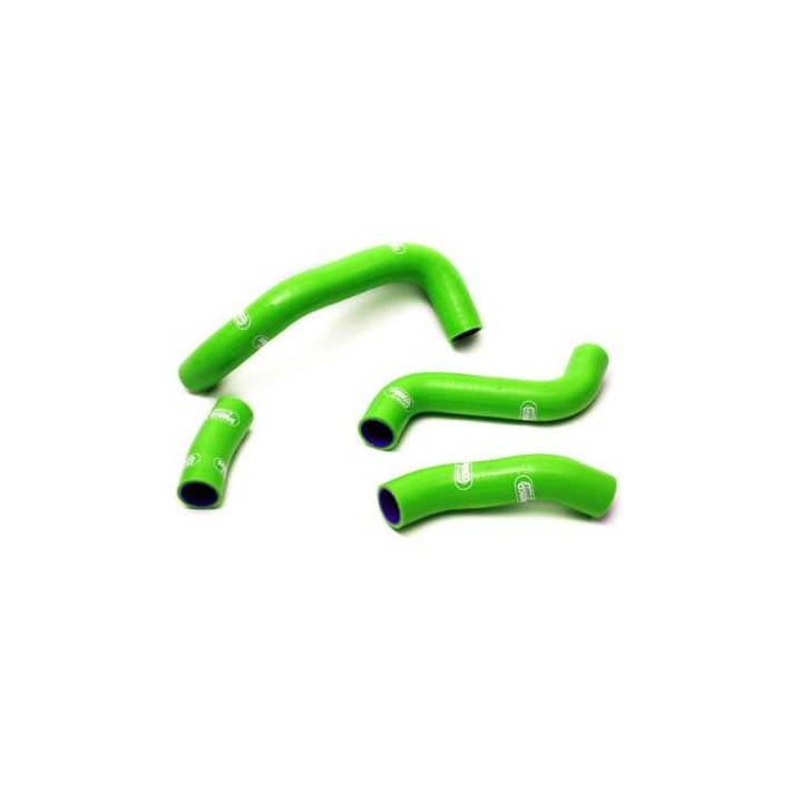 Kit 4 durites de radiateur SAMCO vert Kawasaki ZRX1100/1200R